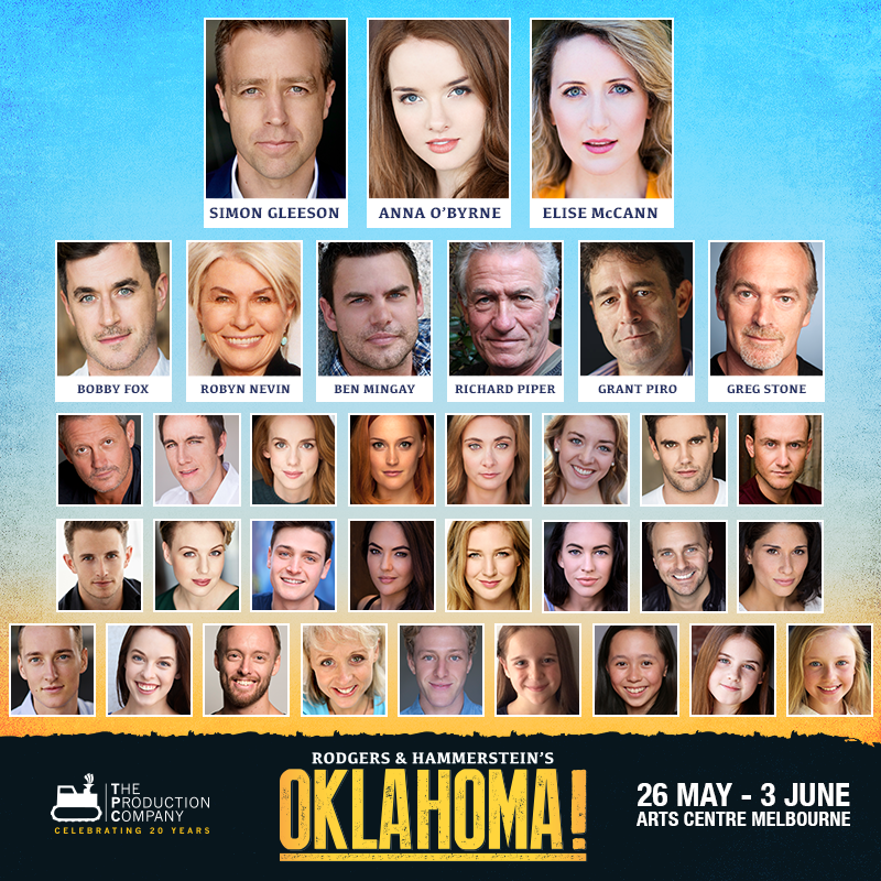 Aussie Theatre – “The Production Company announces Oklahoma! full cast”